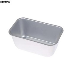 사각형 상자 금형 베이킹 도구 알루미늄 빵 치즈 케이크 토스트, 1개