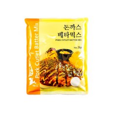 이슬나라 돈까스 베타 믹스 1kg 튀김가루, 1개