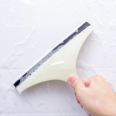 심플 핸드 스퀴지 욕실청소 물기제거, 블루+그린, 1개