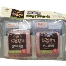 CJ 더건강한 샌드위치햄 600g(100 X 6개입), 600g, 3개