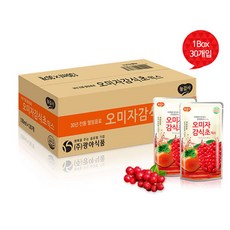 광야 오미자감식초믹스 130ml 30포, 30개, 30개