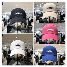 [AK PLAZA] [지프] JEEP 직조 와펜 지프 자수 모자 (JP0GCU091)