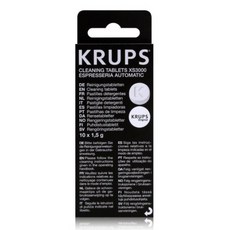 크룹스 테팔 커피머신 세정제 알약 세척제 10개입 1팩 Krups XS3000 Cleaning Tablets, 1ea