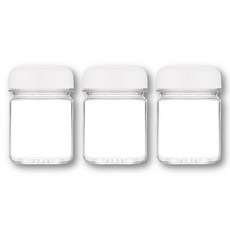그로우민 국산 미니 트라이탄 무지 물병 마이보틀 3P, 화이트, 3개, 180ml
