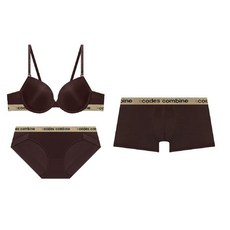 코데즈컴바인 이너웨어 커플 언더웨어 브라운 세트 CDWBRB61BR CDWBPB61BR CDMDRB61BR 속옷 신혼부부 선물
