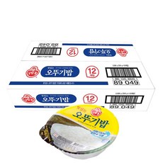 오뚜기 맛있는 오뚜기밥, 210g, 12개