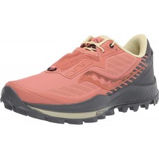 사우코니 여자 페레그린 11 St 트레일 러닝 슈즈 러스트/찰탄 8.5 러닝