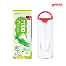 [여기서판다] 가마스 휴대용 푸드백 비닐백 캠핑 산책 등산 리필3개 [612600EA], 쿠팡 본상품선택