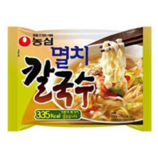 농심멸치칼국수