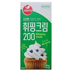 동물성휘핑크림200ml