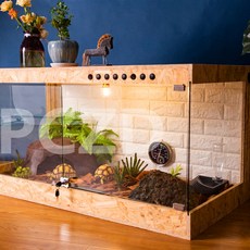 곤충 파충류 도마뱀 거미 사육장 양서류 개구리 상자, 프로모델 120cm 패키지, 1개