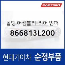 뒷(후) 범퍼 몰딩 좌측 (866813L200) 그랜저TG 현대모비스부품몰, 1개