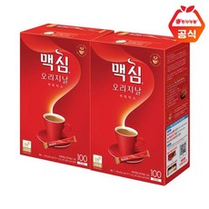 맥심 오리지날 커피믹스, 11.8g, 100개입, 2개