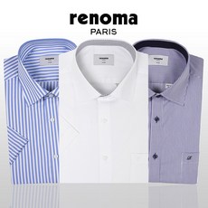 레노마 renoma 레노마셔츠 링클프리 스판 반소매 와이셔츠 캐주얼남방 일반핏 슬림핏 컬렉션