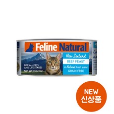 K9 그레인프리 내추럴 캣 푸드 고양이 주식캔, 85g, 비프