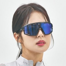 톰디어 대만 변색 렌즈 방풍 스포츠 선글라스 등산 골프 자전거 고글, 고스트고글 TG3, 블랙프레임, 단품