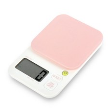 드레텍 주방 전자저울 2kg KS-254PKI2, 파스텔핑크