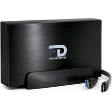 Fantom 드라이브 FD 4TB DVR Expander 외장 하드 - USB 3.0 eSATA(USB 및 eSATA 케이블과 함께 제공) DirectcTv Arris 등을 지원, Black - 삼성dvr