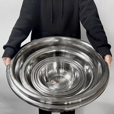 스텐 김장 믹싱볼 10종 풀세트 / 대용량 스텐볼 김장용 대야 다라이 채반 함지박