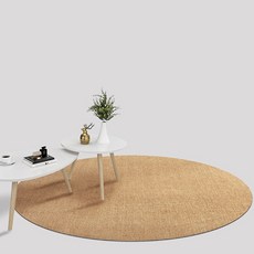 여름 라탄 사이잘룩 원형 러그 매트천연 황마 카펫 라운드 러그 손으로 짠 현대 지역 러그 소파 바닥 매트 침실 거실 일본식 홈 장식