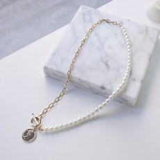 코인진주목걸이