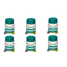 Himalaya Speman 60 Tablets Pack of 6 Set ( Total 360 Tablets), 6개, 60정