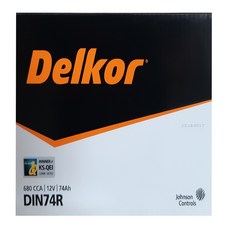 델코 DIN74R 자동차배터리, 1box, 델코DIN74R_공구대여_폐전지반납