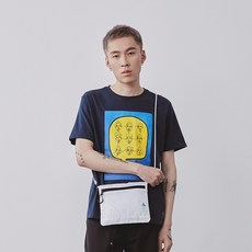 반 스 판 스 남녀 크로스 백 숄 더 백 Trend Acc 화이트 BAG 공식 화이트 프 리 사이즈.
