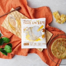 맛의고수 프리미엄 수제 꿀 호떡 110g 냉동 간식