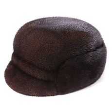 남자가죽빈티지헌팅캡