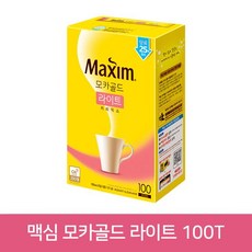 맥심 모카골드 라이트 100T, 12g, 100개입, 1개