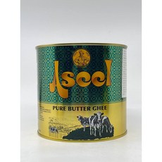 Aseel Halal Pure Butter Ghee From From UAE 아랍에미리트산 아실 할랄 퓨어 버터 (Ghee), 1개, 1.6L
