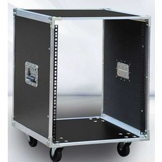 음향 랙 케이스 앰프 오디오 하드 보관함 수납장 공연, 12U 캐비닛+4단/높이70CM