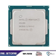 3 7GHz 펜티엄 G5400 프로세서 인텔 CPU 1151 LGA 코어 듀얼, 한개옵션0 - g5400