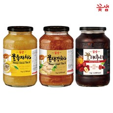 꽃샘 유자차S 1kg *생강차S 1kg *대추차 1kg, 1개, 1개입