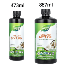 네이처스웨이 유기농 MCT오일 C8 엠씨티 473ml 887ml, 1개