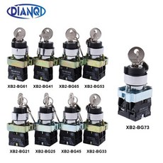 듀얼모니터분배기 XB2 BG21 BG33 BG53 키 컨트롤 노브 스위치 1NO 2NO, XB2-BG21, 1개
