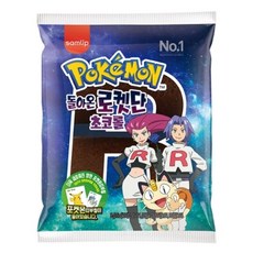 [삼립] 돌아온 로켓단 초코롤 5봉/무료배송/포켓몬빵, 85g, 5개