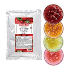 앤드로스 딸기리플잼 1kg, 1개