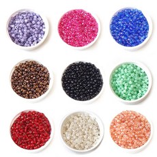 ALL 비드붐 비즈 글래스 씨드비드 2mm 3mm 4mm 100g 한팩, WA-31