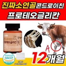 소연골 관절엔 콘드로이친 콘도로친 1200 맥스 프로테오글리칸 관첸 콴첸 소유래 콘드레이친 관첼 소 콘도로이친 남자 여자 무릎 어깨 허리 발목 손목 뼈 관절 연골 건강 콘드리친, 12개, 60정