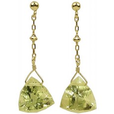 14k레몬쿼츠목걸이