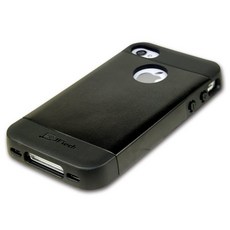 iPhone 4s 및 iPhone 4 용 JETech TPU 케이스 블랙