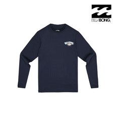 빌라봉 [공식] 키즈 1973 아치 웨이브 루즈핏 래쉬가드 NAVY