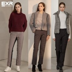 [쇼핑엔티] EXR 22FW 스트레치 웜기모 패딩팬츠 3종 여성