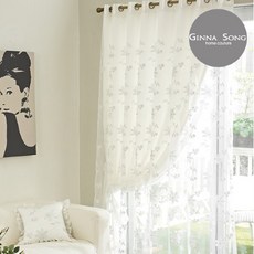 지나송자수레이스암막커튼