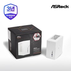 ASRock DeskMini X600 R7 8700G 120W White M.2 디앤디컴 (32GB M.2 1TB) AMD 미니PC, 32GB