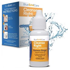 Blue Eco Care Cleanse Right Ear Wax Removal Drops 블루 에코 케어 클린스 라이트 이어왁스 리무벌 에이드 0.5oz(15ml)