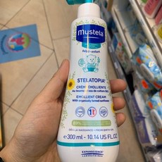 무스텔라 스텔라토피아 에몰리언트 크림 300ml 보습 MUSTELA STELATOPIA CREME EMOLLIENTE 300ML 유아로션, 1개
