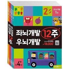 좌뇌개발 우뇌개발 12주 세트